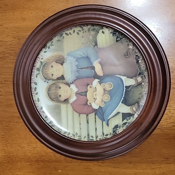 Vintage 1995 Bradford Exchange, Sisters Are Blossoms, Collector Plate - Picture 1 of 5